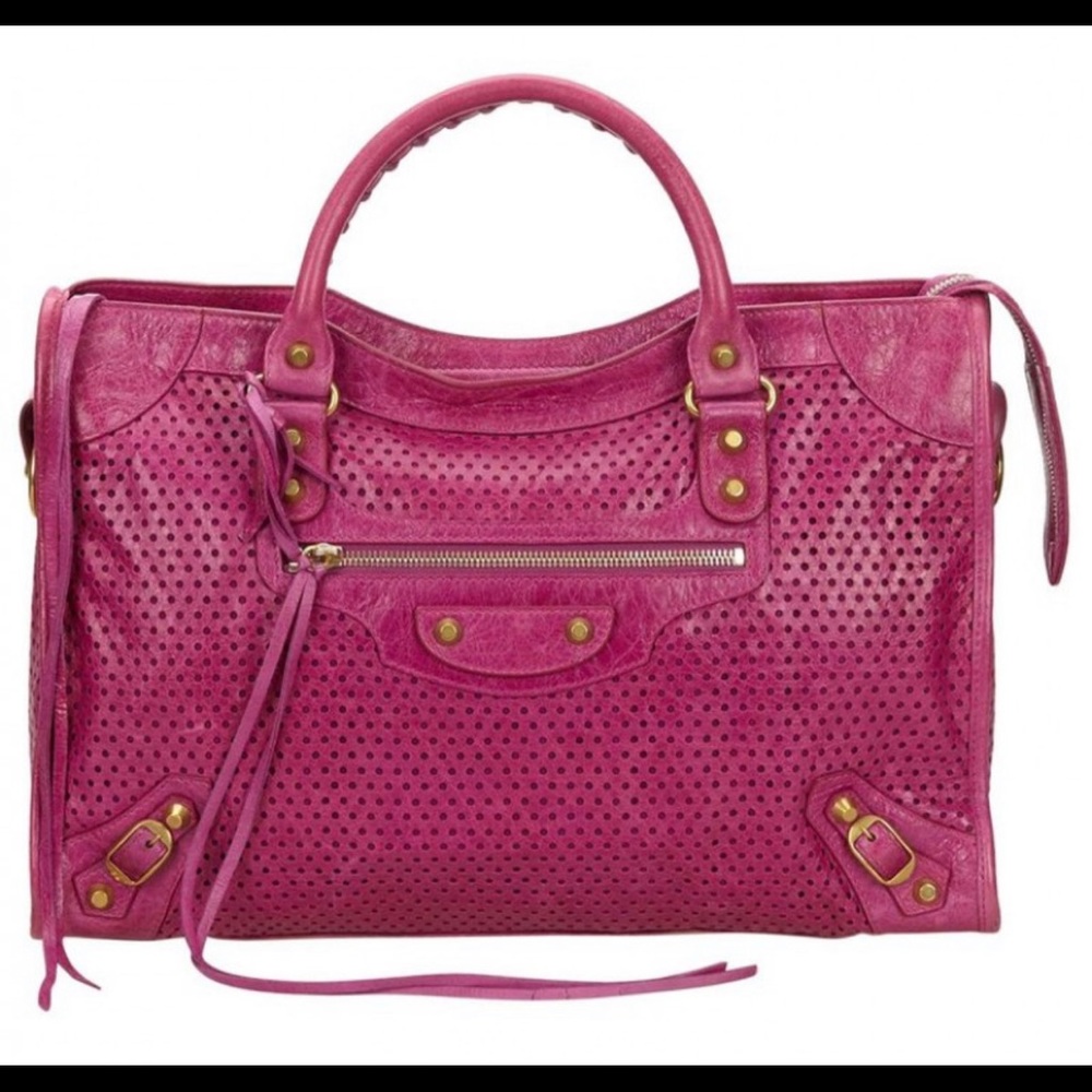 BALENCIAGA- Limited Edition Perforated Work Tote💕